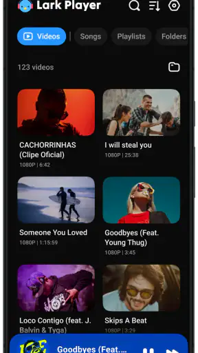 Lark Player: Lettore musicale screenshot