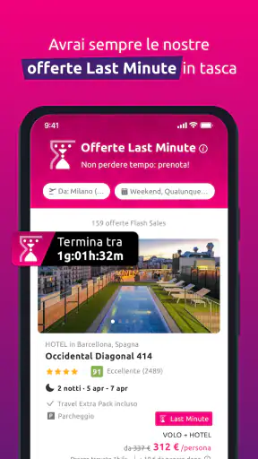 lastminute.com: viaggi screenshot