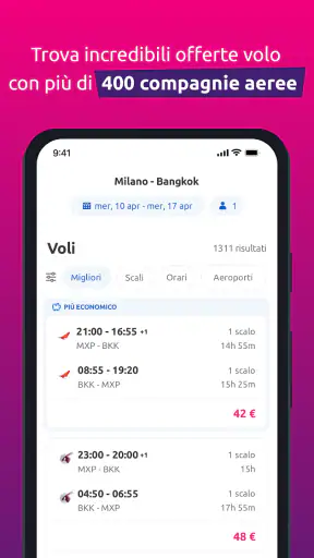lastminute.com: viaggi screenshot