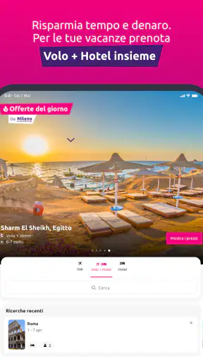 lastminute.com: viaggi screenshot