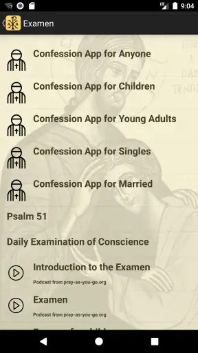 Laudate screenshot