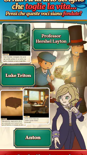 Layton: scrigno di Pandora HD screenshot