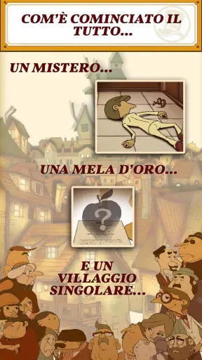Layton:il paese dei misteri HD screenshot