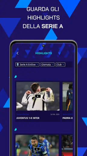 Lega Serie A - App Ufficiale screenshot