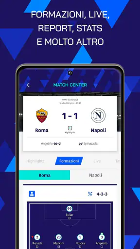 Lega Serie A - App Ufficiale screenshot