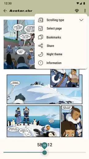 Lettore di fumetti (cbz/cbr) screenshot