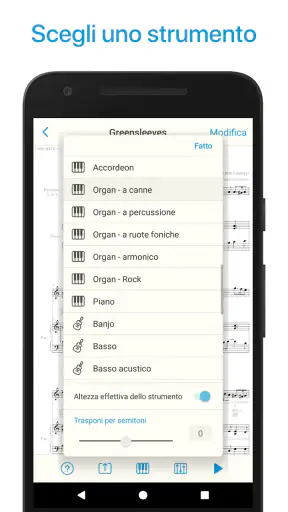 Lettore di spartiti e scanner screenshot