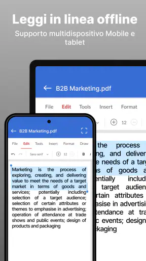 Lettore Docx: DOC, XLSX, PDF screenshot