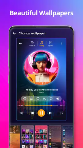 Lettore musicale screenshot