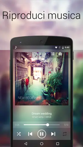 Lettore musicale: Music Player screenshot