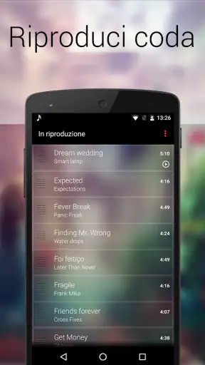 Lettore musicale: Music Player screenshot