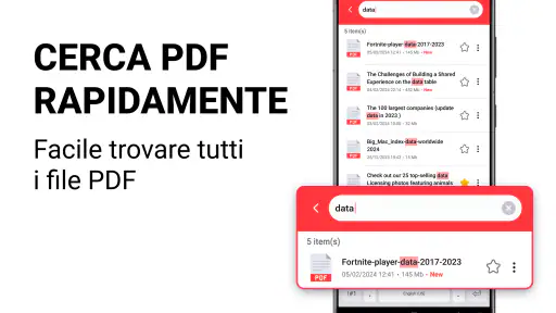 Lettore PDF e Visualizza PDF screenshot