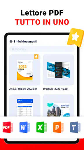Lettore PDF - PDF Viewer, Docx screenshot