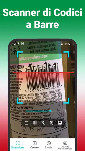 Lettore QR Code, Scan Barcode screenshot