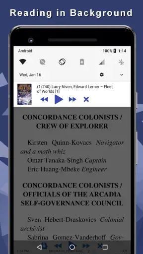 Lettore TTS: voce i libri screenshot