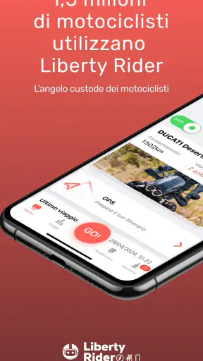 Liberty Rider - App moto screenshot