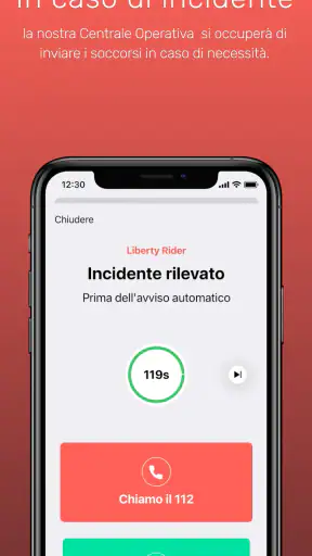 Liberty Rider - App moto screenshot