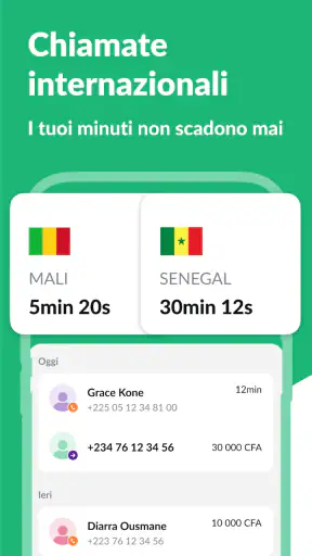 Libon: chiamate e transfer screenshot