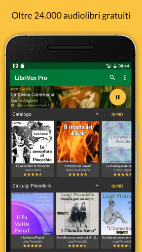 LibriVox Audiolibri screenshot