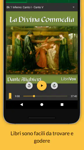 LibriVox Audiolibri screenshot