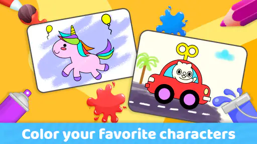Libro da colorare per bambini screenshot