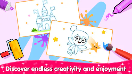 Libro da colorare per ragazze screenshot