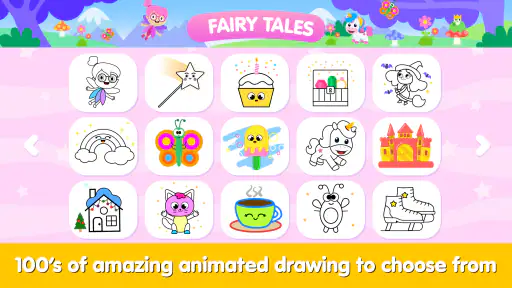 Libro da disegno per bambini screenshot