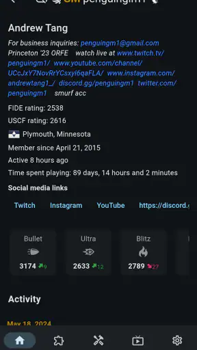 Lichess beta screenshot