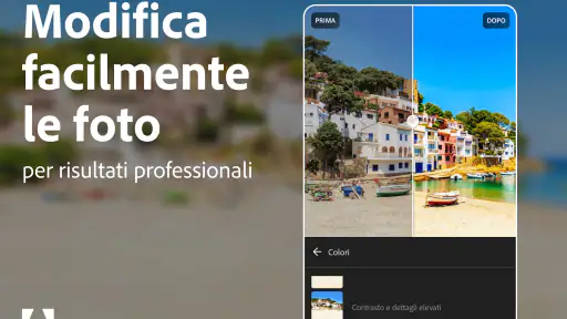 Lightroom video e foto editor screenshot
