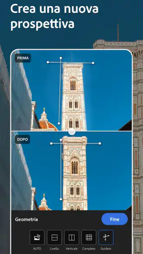 Lightroom video e foto editor screenshot