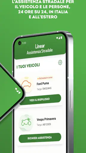 Linear Assistenza stradale screenshot