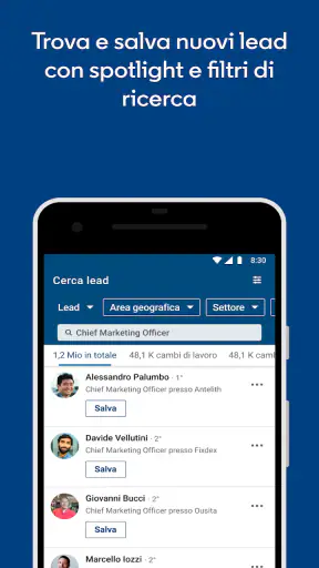 LinkedIn Sales Navigator screenshot