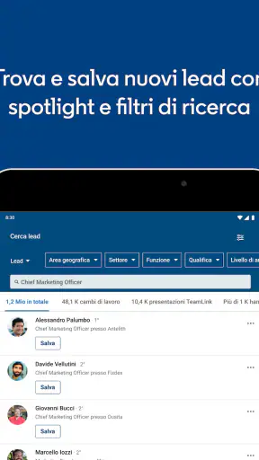 LinkedIn Sales Navigator screenshot