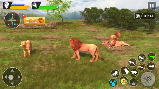 Lion Games Animal Simulator 3D screenshot