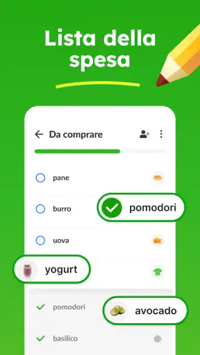 Lista della spesa - Listonic screenshot
