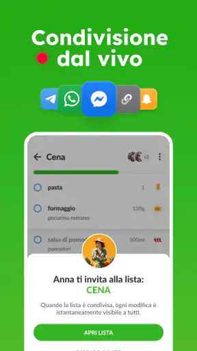 Lista della spesa - Listonic screenshot