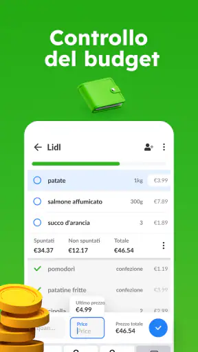 Lista della spesa - Listonic screenshot