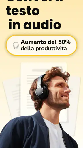 Listen AI: Da Testo a Voce screenshot