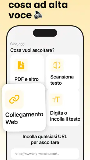 Listen AI: Da Testo a Voce screenshot