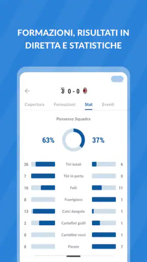 Live Calcio TV: Risultati screenshot