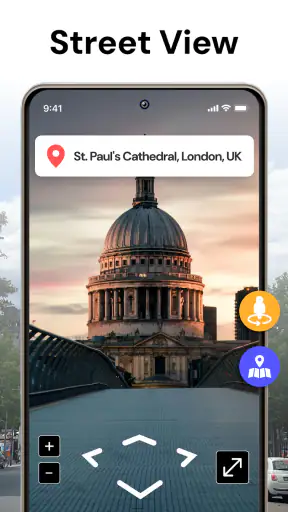 Live Earth Map, GPS Navigation screenshot