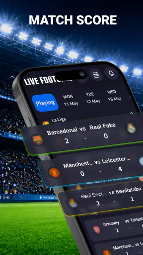 Live Football Stream HD Score screenshot