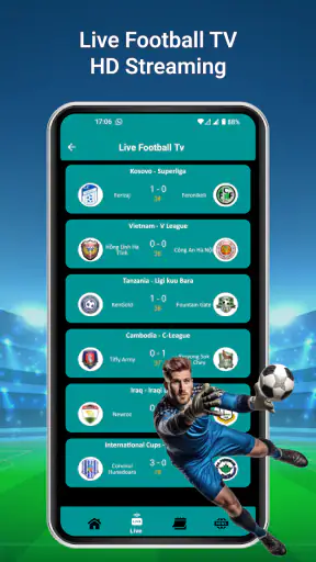 Live Football TV HD Streaming screenshot