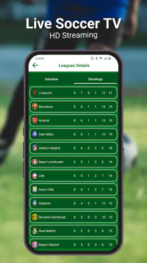 Live Soccer TV HD STREAMING screenshot