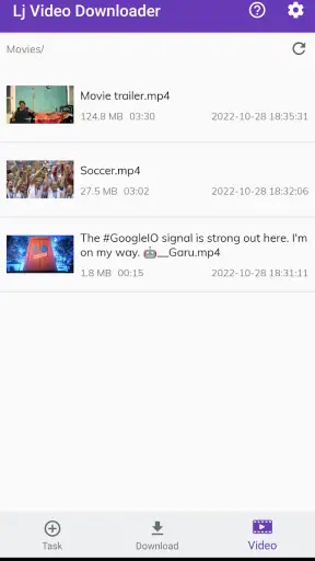 Lj Video Downloader (m3u8,mp4) screenshot