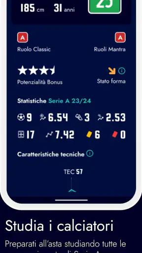 Lo Strego del fantacalcio screenshot