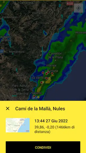 Localizzatore di Fulmini screenshot
