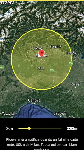 Localizzatore di Fulmini screenshot