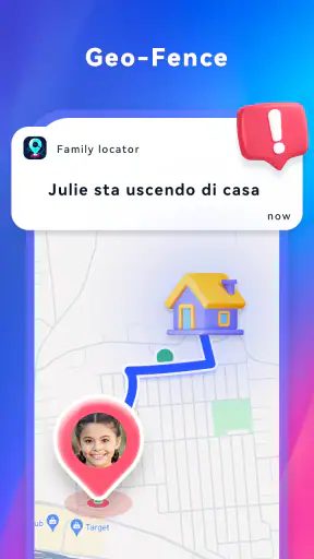 Localizzatore famiglia traccia screenshot
