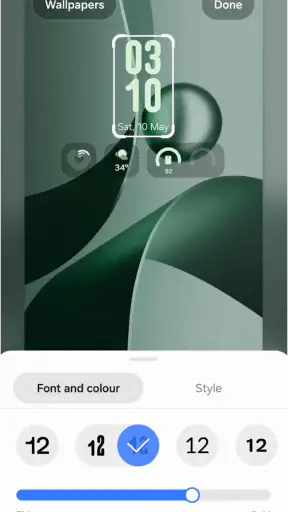 Lock Screen OS screenshot